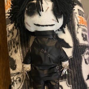 Edward Scissorhands Plushie Large -READ DESCRIPTION PLEASE